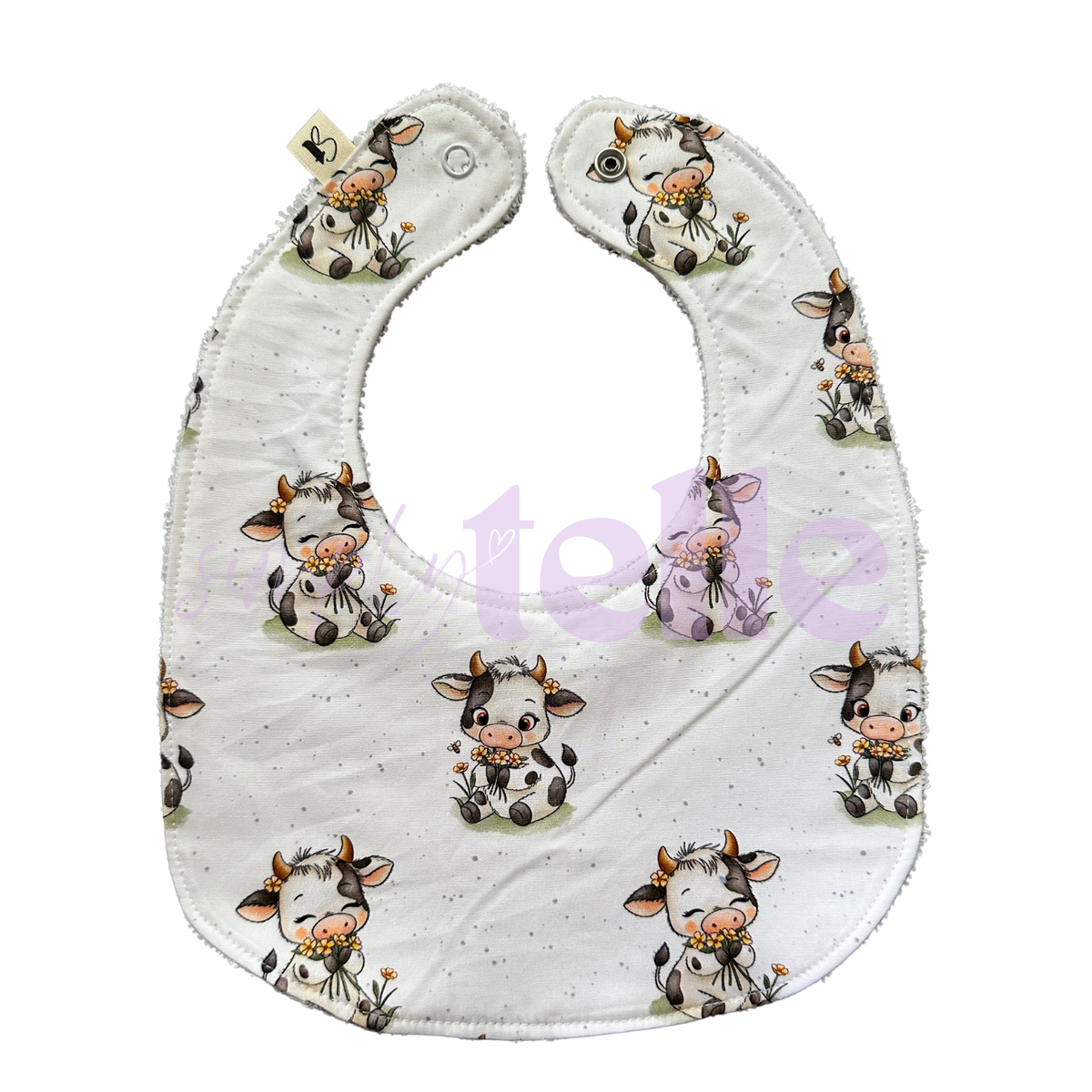Cute Cow - Bib