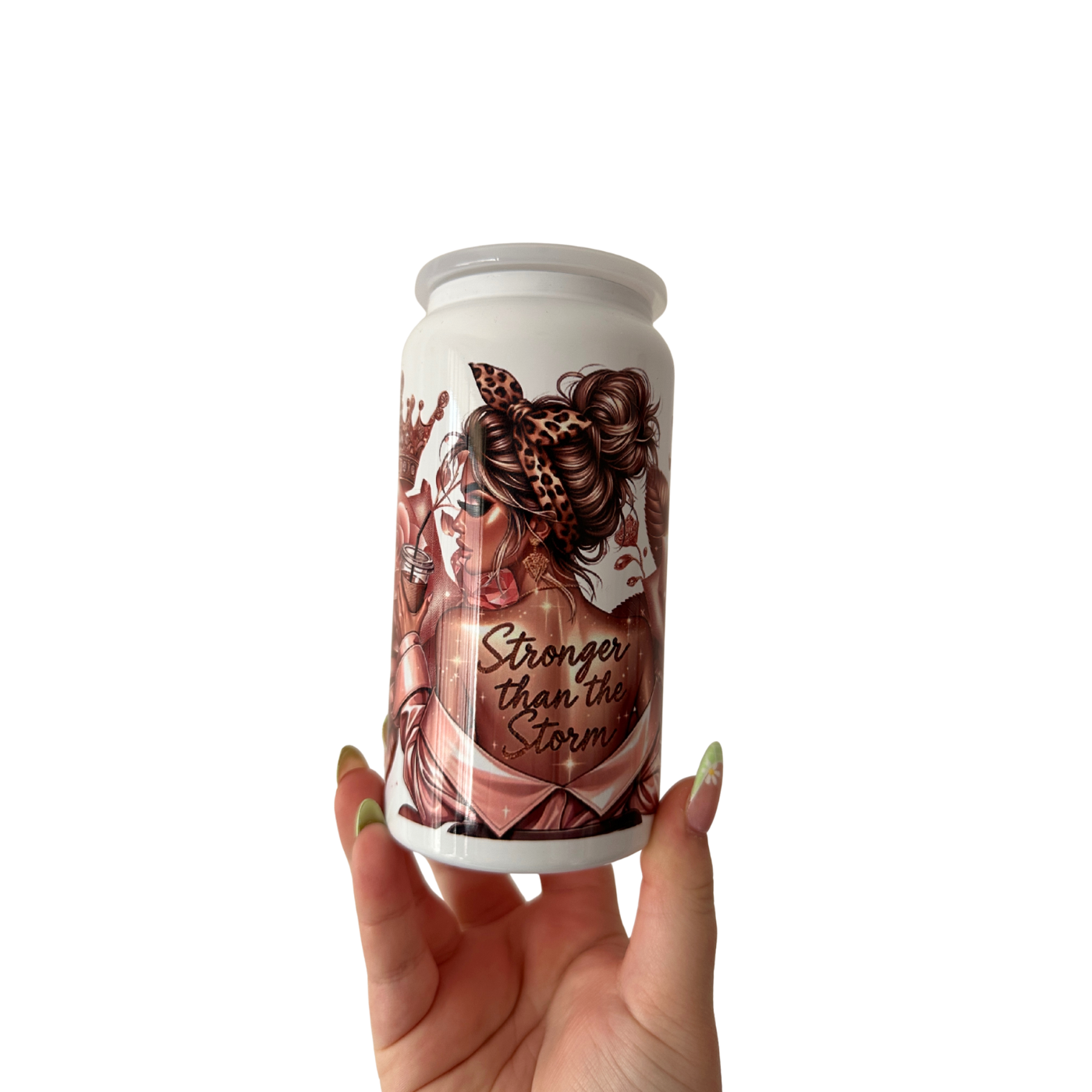 Be The Social Butterfly | 16oz Stainless Steel Tumbler Sublimated