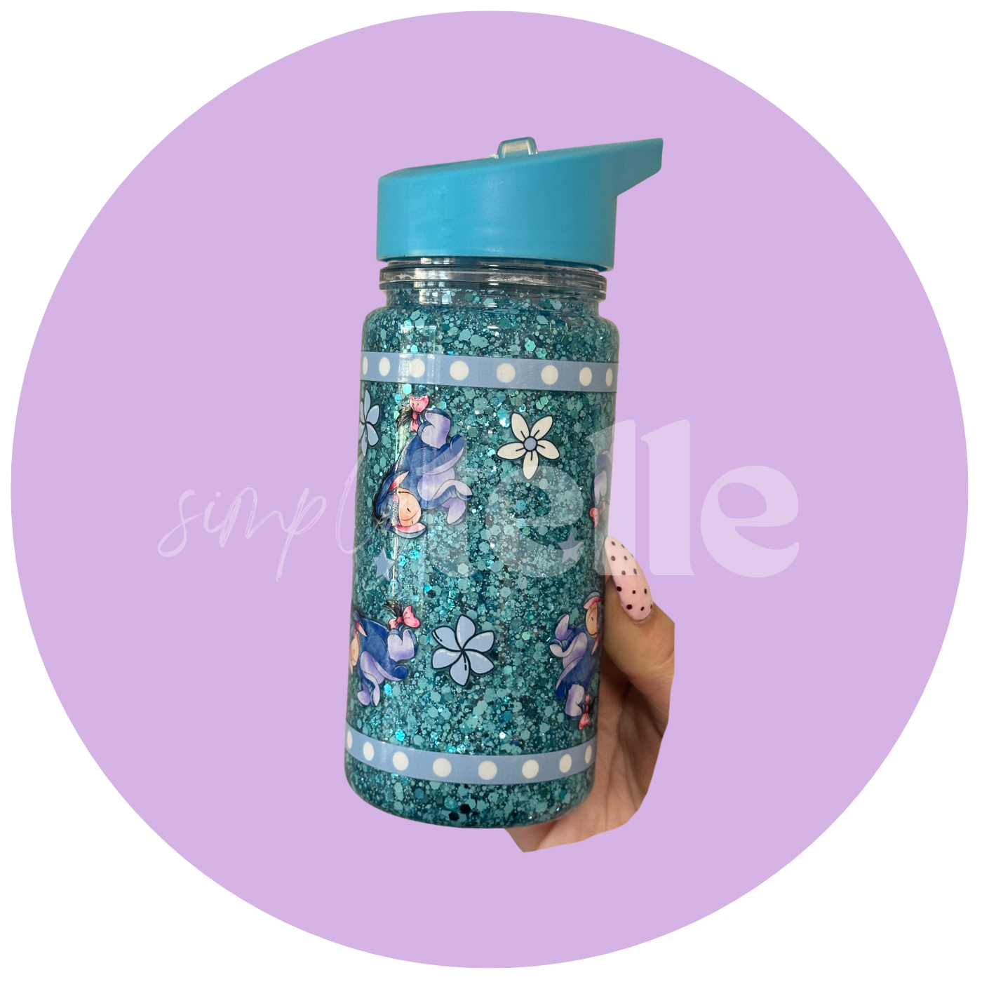 Blue Donkey - Kids Snow Globe Tumbler 10oz