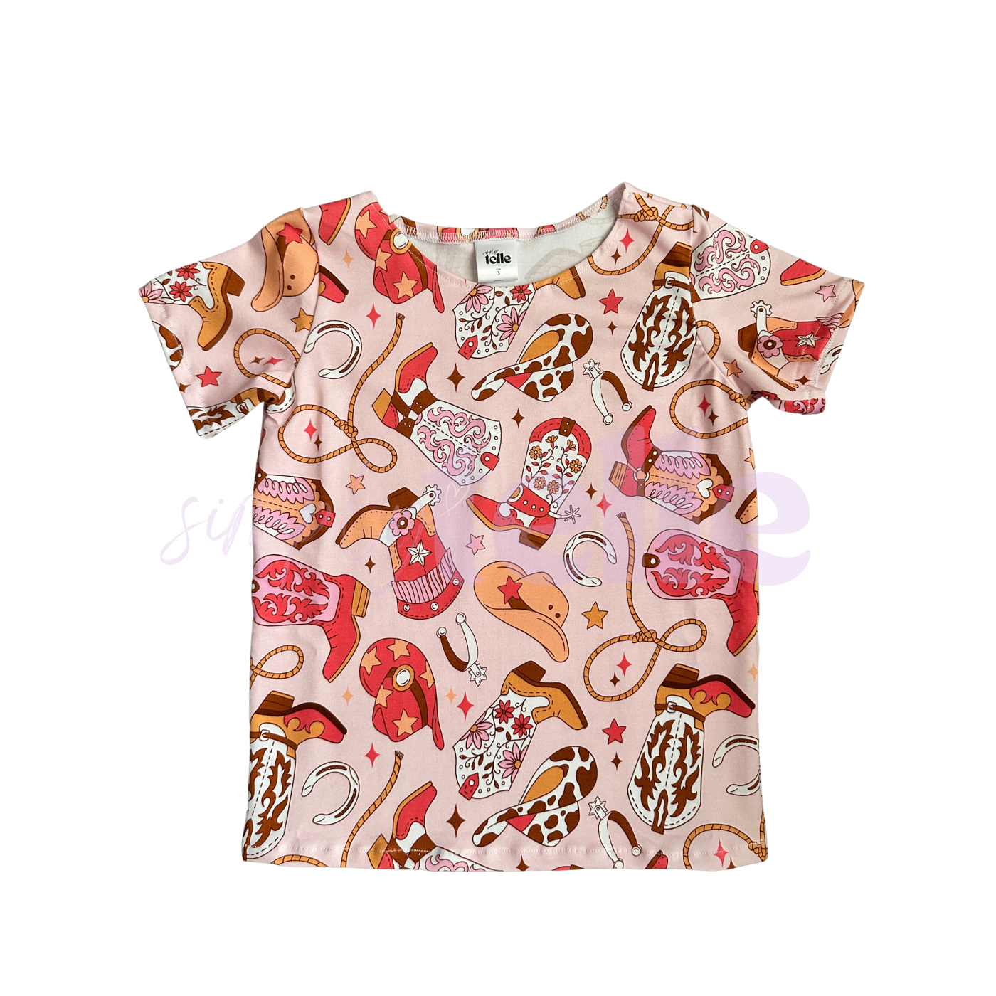 Pink Boots - Kids Shirt