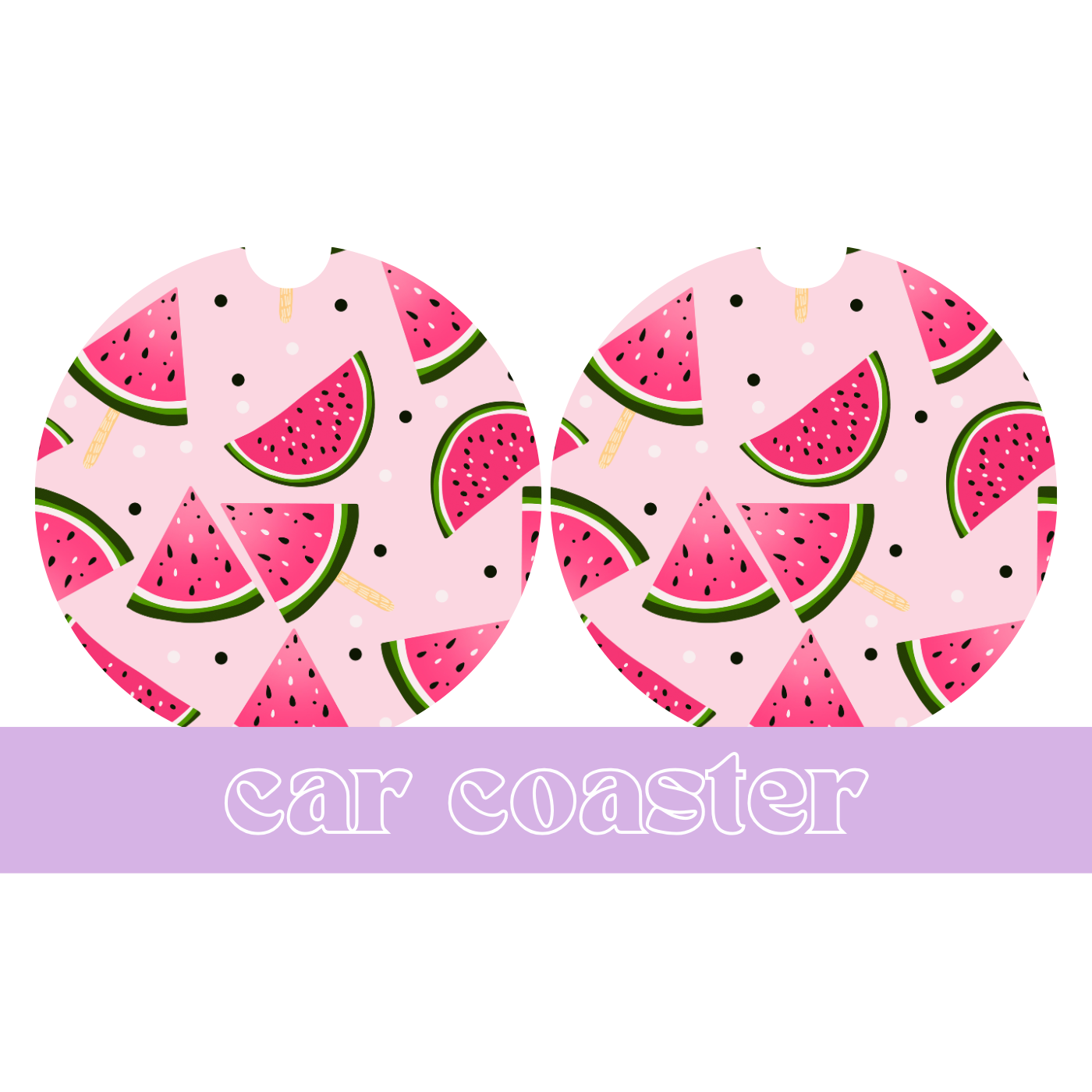 Watermelons - Car Coaster