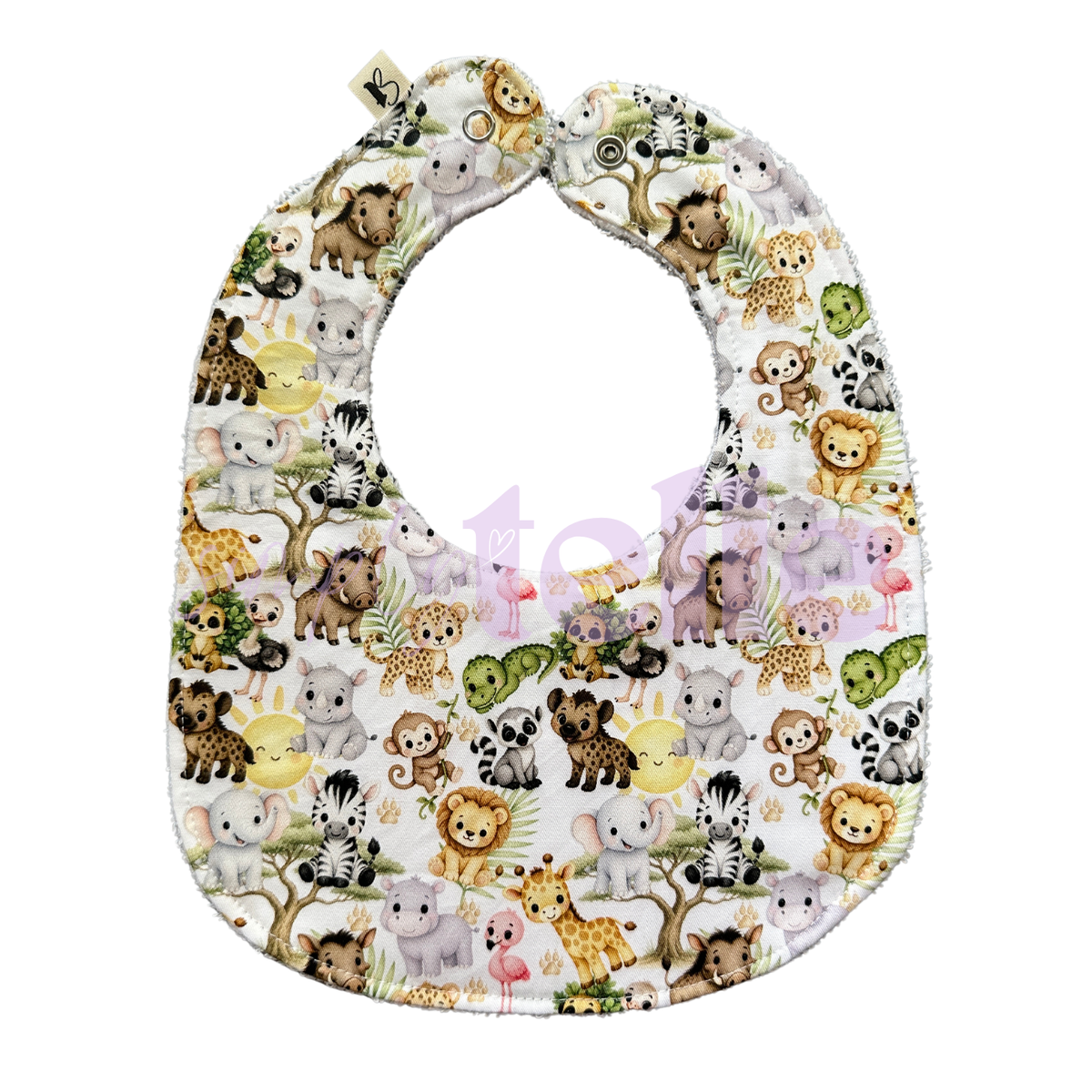 Zoo Animals - Bib