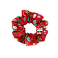 Cutesy Xmas Red - Regular Scrunchie