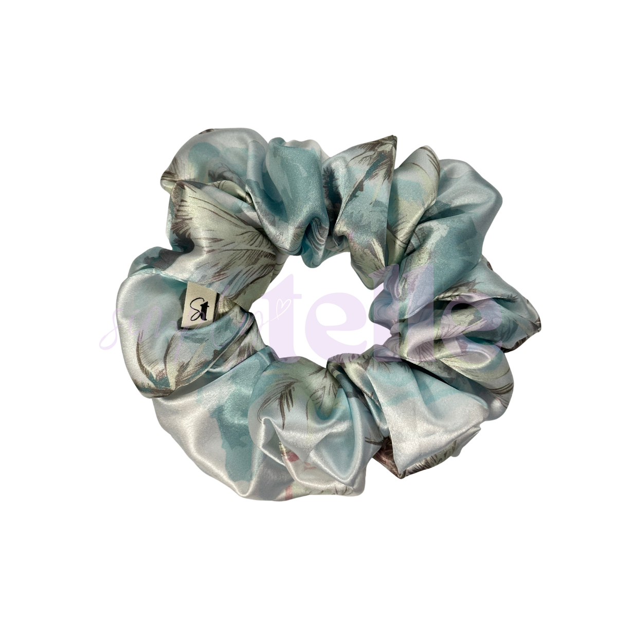 Beachy Palms - Regular Scrunchie