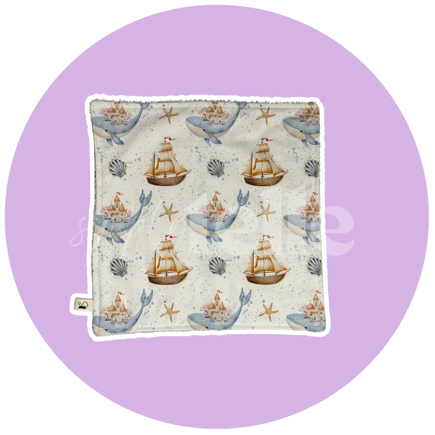 Whales and Boats - Single Washer