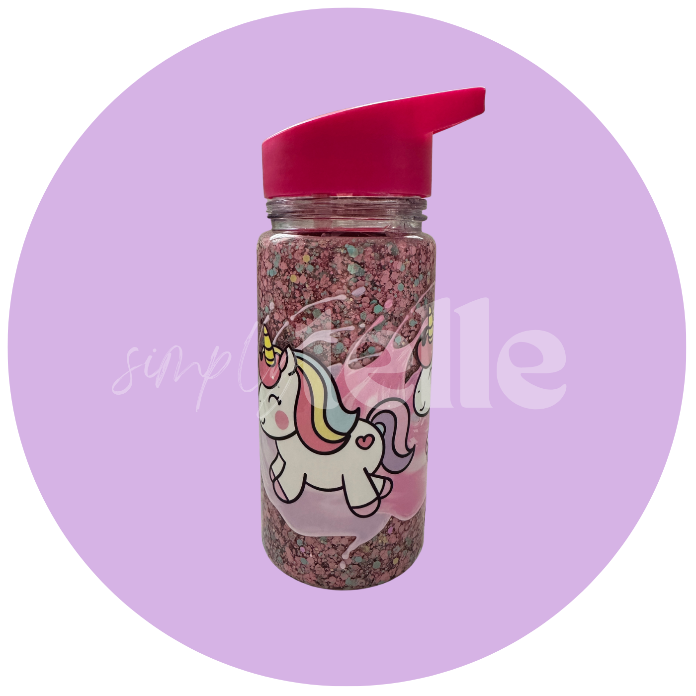 Unicorn - Kids Snow Globe Tumbler 12oz