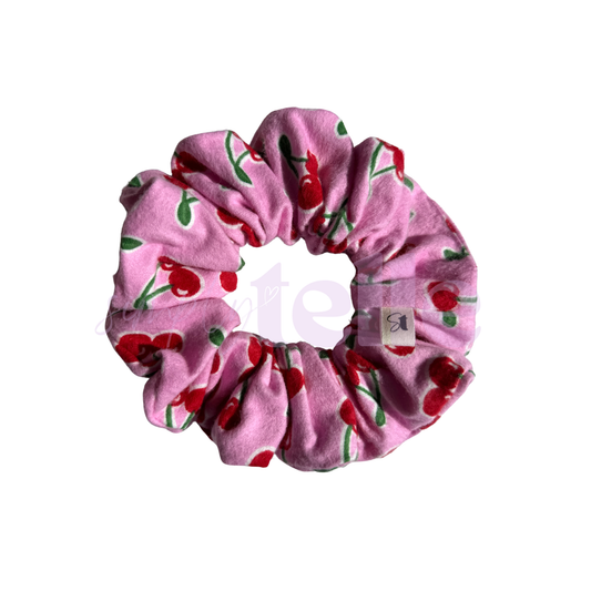 Pink Cherry - Regular Scrunchie