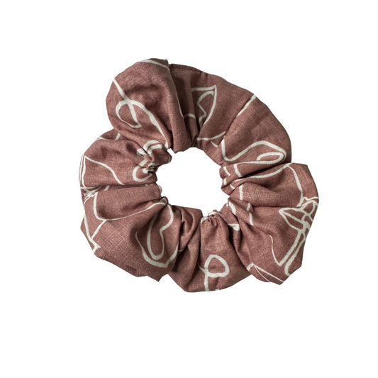 Nude Artist Linen - Regular Scrunchie