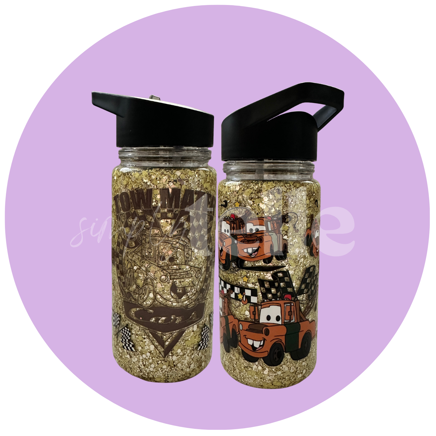 Mater - Kids Snow Globe Tumbler 12oz