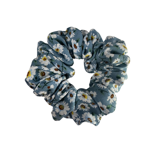 Daisy Blue - Regular Scrunchie