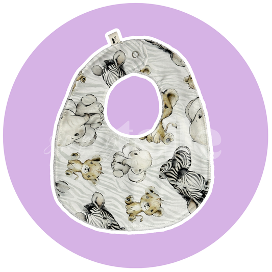 Baby Zebra - Bib 6m to 24m