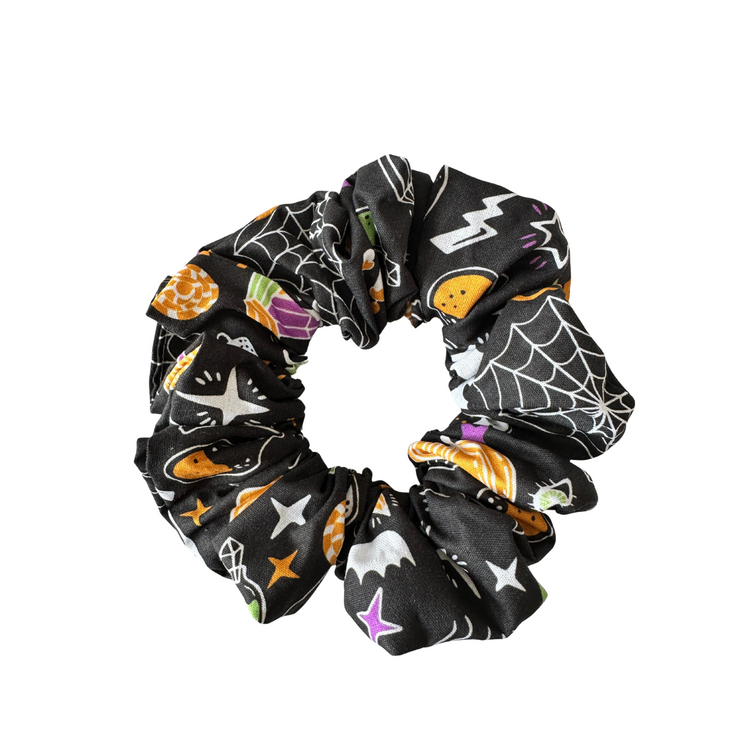 Spider Web - Halloween - Regular Scrunchie