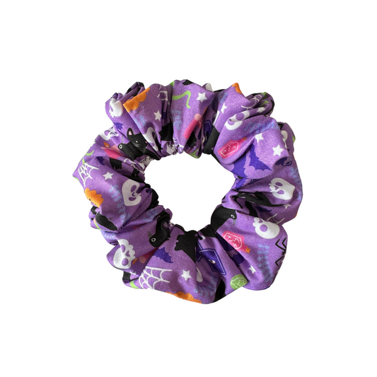 Purple Witchy - Halloween - Regular Scrunchie