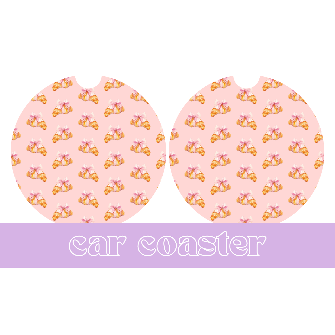 Croissants - Car Coaster