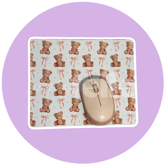 Bow and Bear - Mousepad