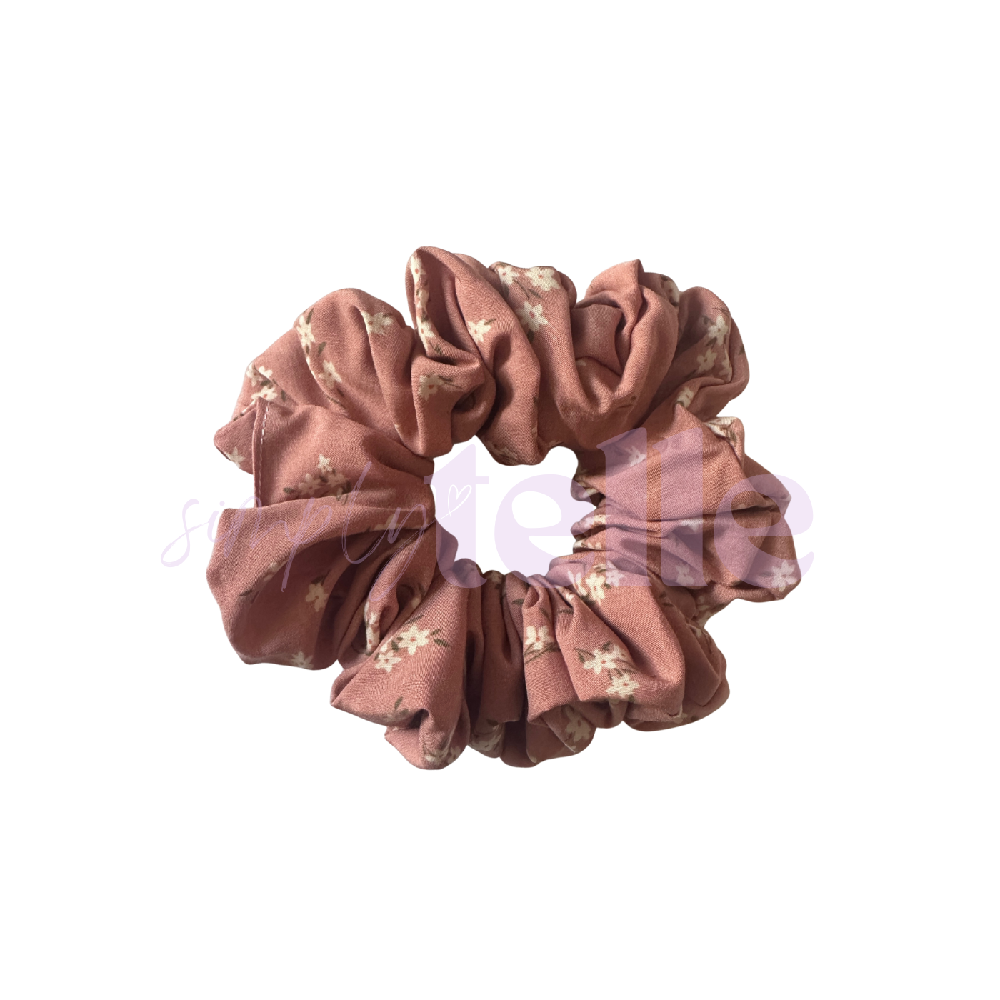 Dusty Floral - Scrunchie