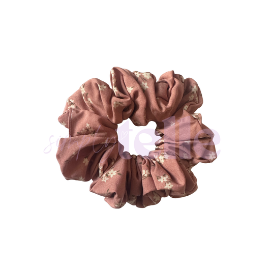 Dusty Floral - Scrunchie
