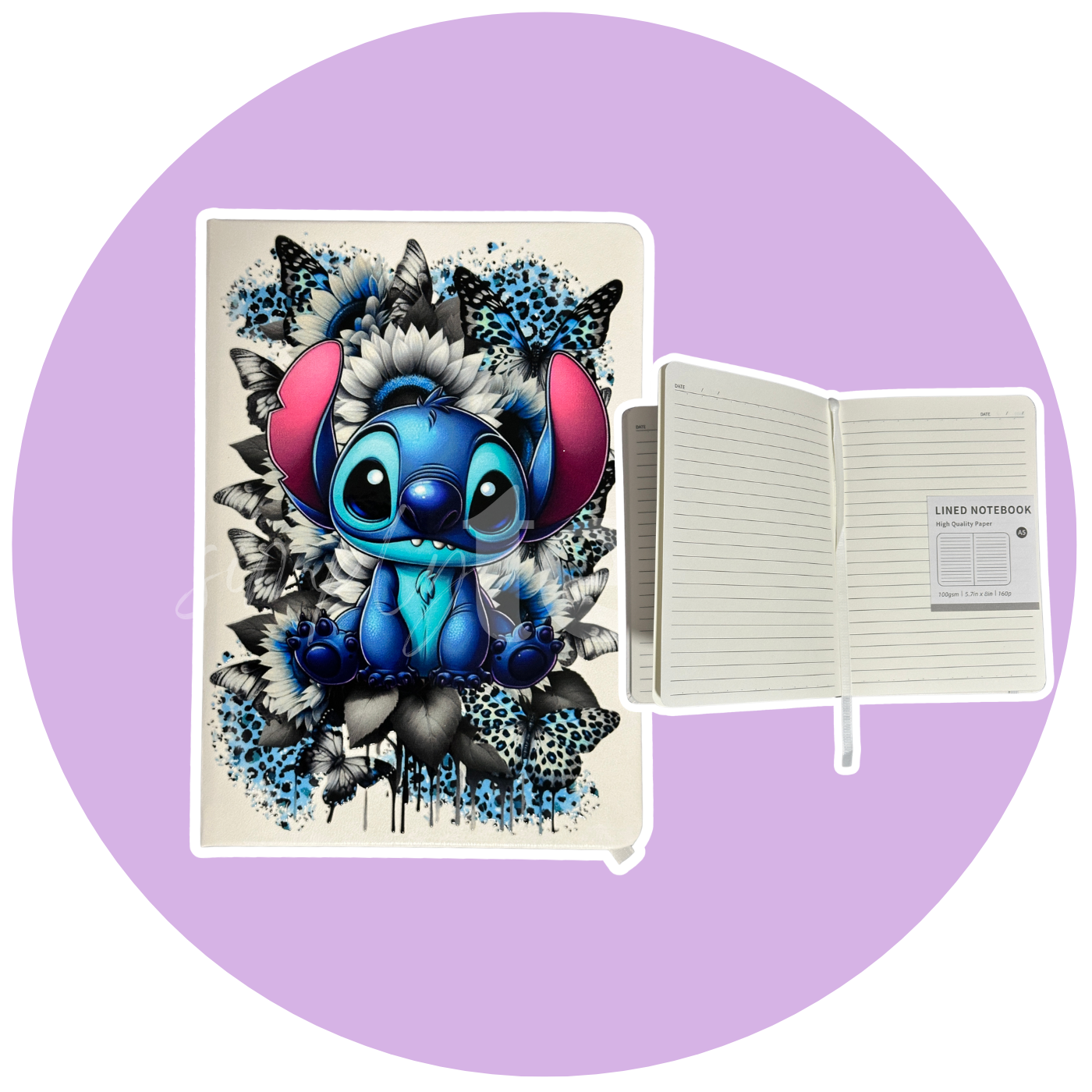 Blue Alien - Notebook