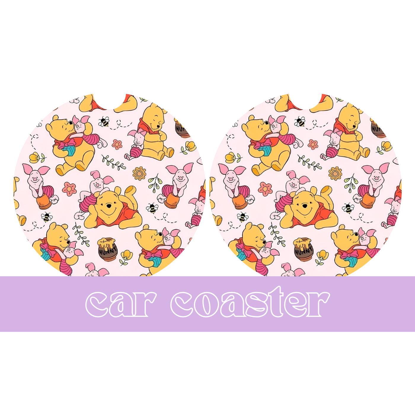 Bear Cuddles - Car Coaster