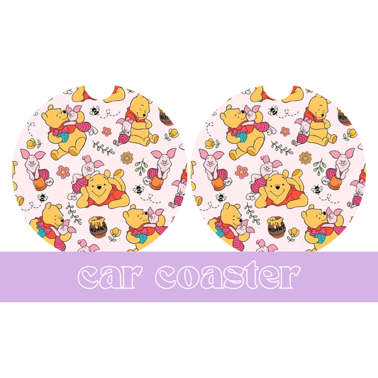 Bear Cuddles - Car Coaster