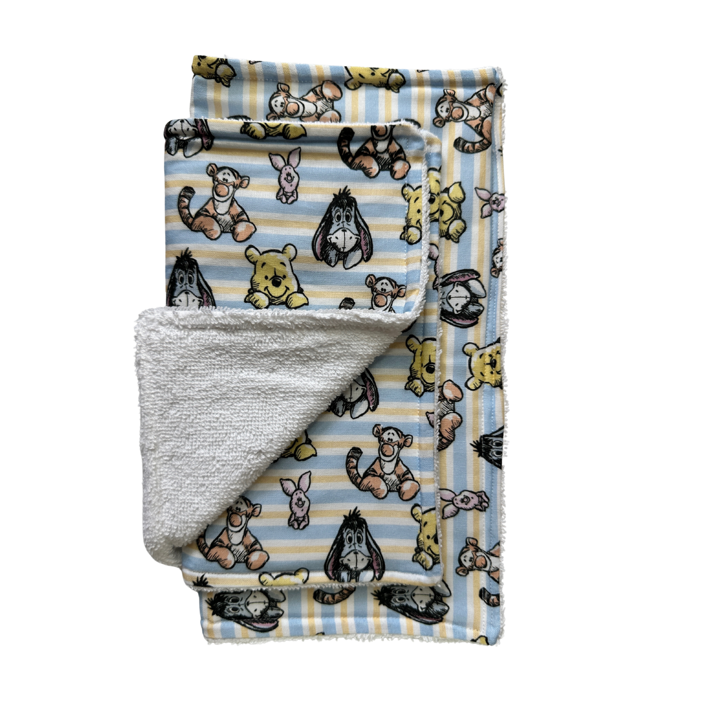 Bear & Friends | Set of 2 Washers & Burp Cloth