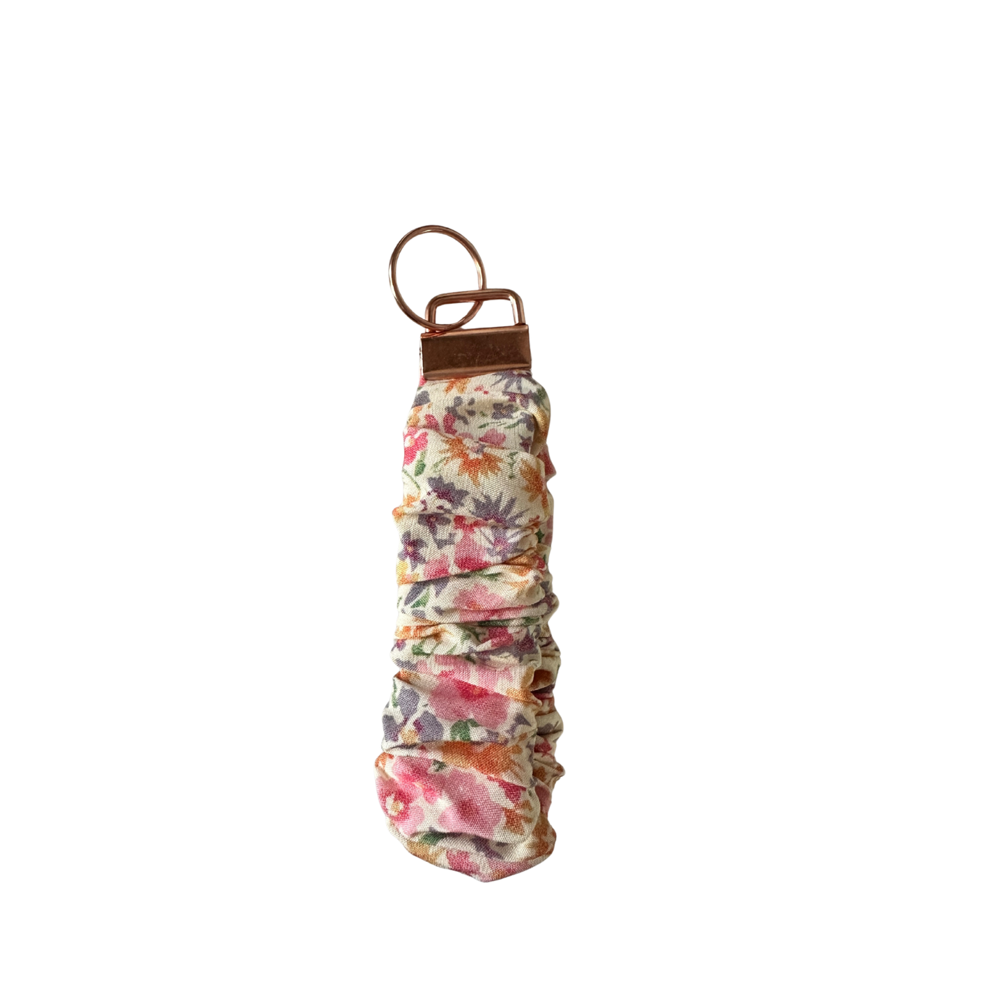 Scrunch Wristlet - Rainbow Floral