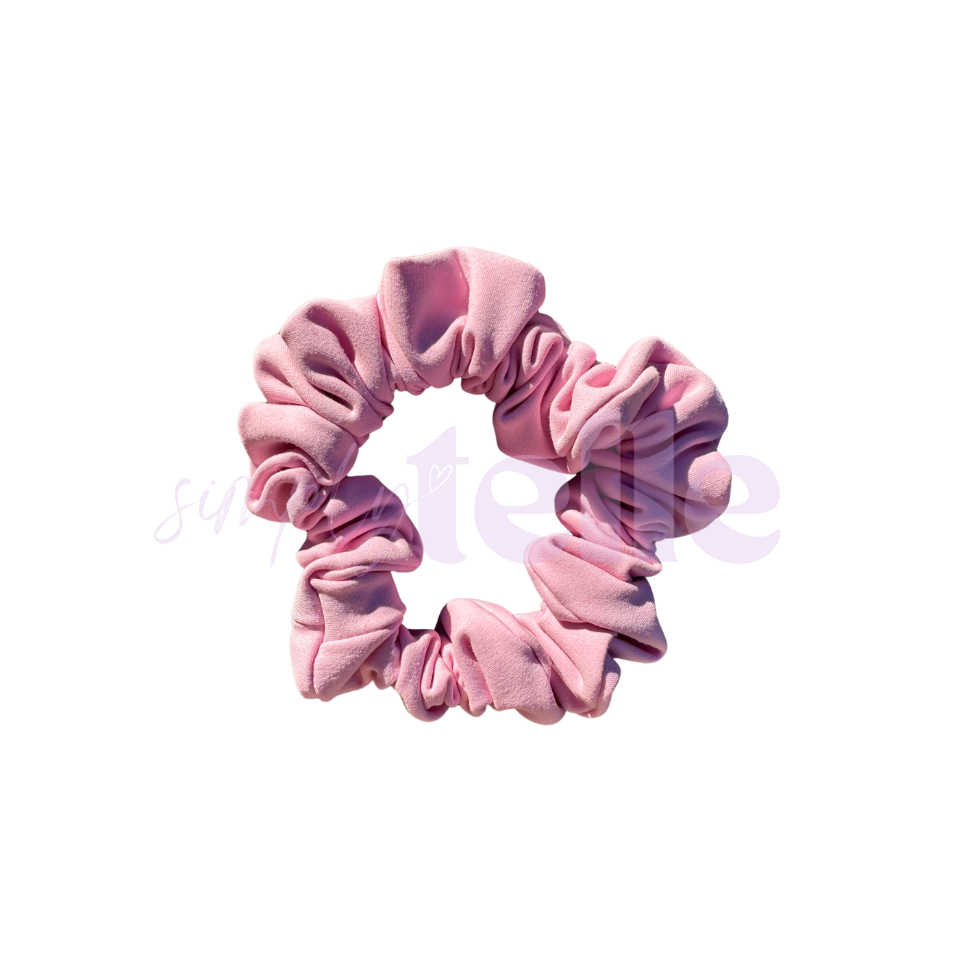 Baby Pink Swim and Gym - Regular Scrunchie