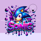 Blue Spikey Hedgehog | Digital Illustration | Clip Art | UVDTF Designs | Sublimation