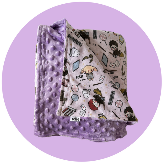 Wizard / Lilac Mink Bubble (Single Bed Size)