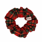 Tartan Xmas Red - Regular Scrunchie