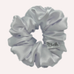 White Deluxe Satin - Regular Scrunchie