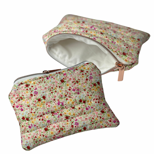 Japanese Floral | Coin Card Wallet Pouch