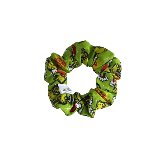 Green Man - Mini Scrunchie