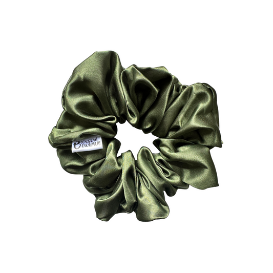 Khaki Olive Green - Regular Scrunchie