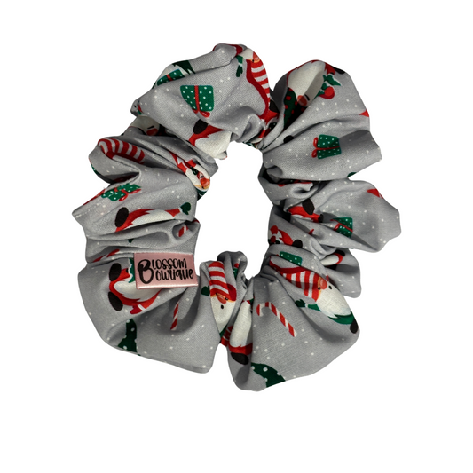 Grey Gnome Xmas - Regular Scrunchie