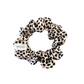 Snow Leopard - Mini Scrunchie