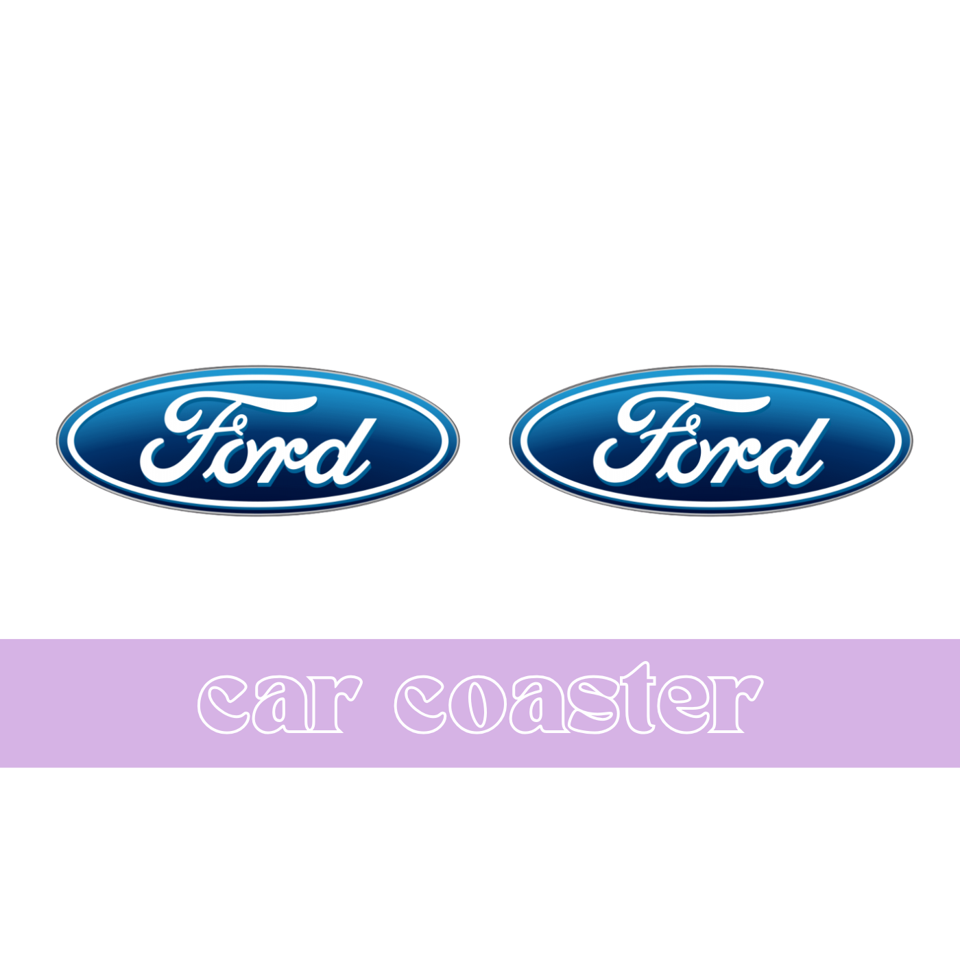 Ford - Car Coaster
