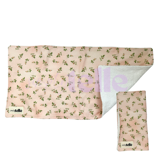 Vintage Rose - Burp Cloth