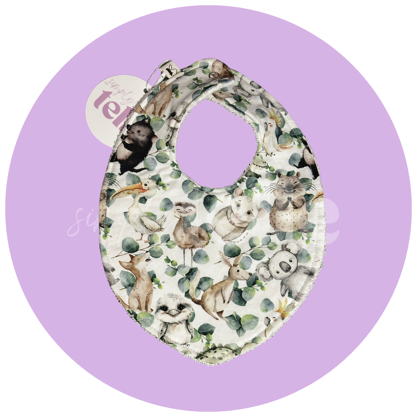 Bush Buddies - Newborn Bib