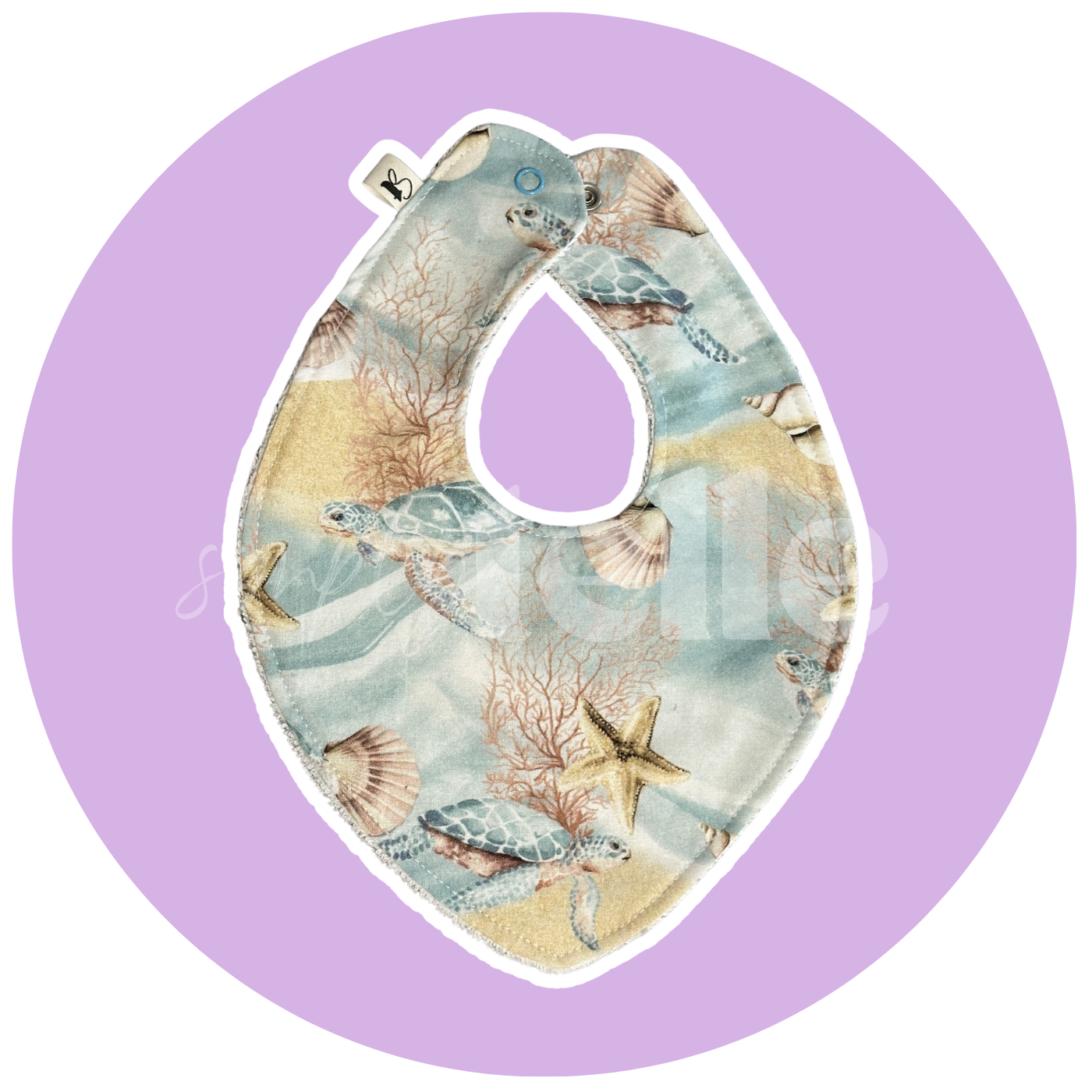 Beach Turtles - Bib