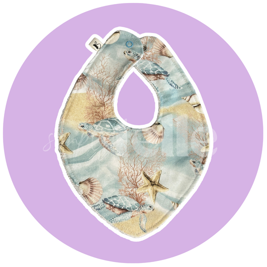 Beach Turtles - Bib