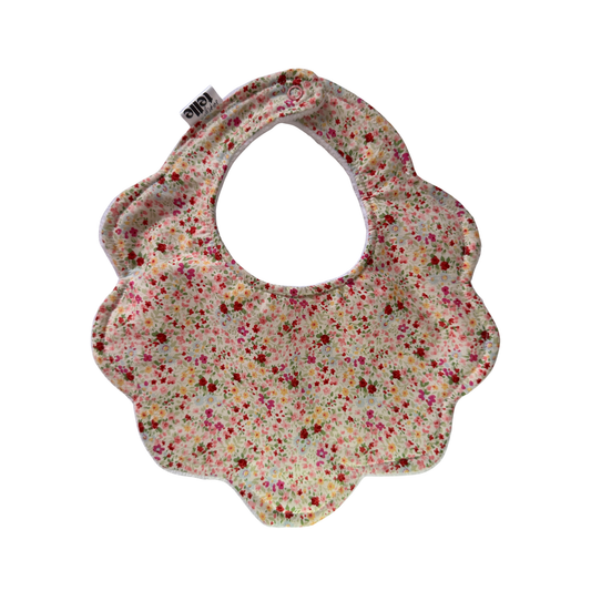 Summer Floral - Bib Scallop