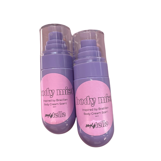 Brazilian Bum | Mini Body Mist | Lilac Spray | 50ml