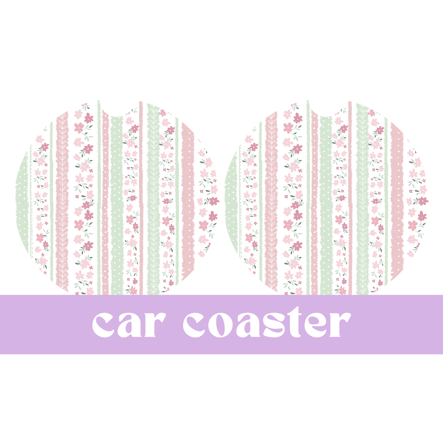 Ditsy Vintage | Car Coasters