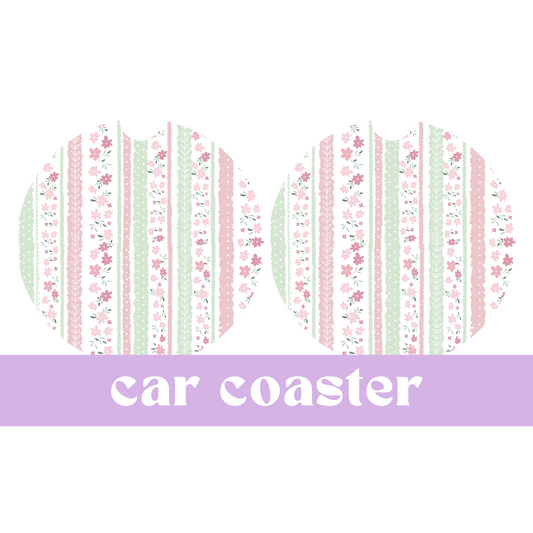 Ditsy Vintage | Car Coasters