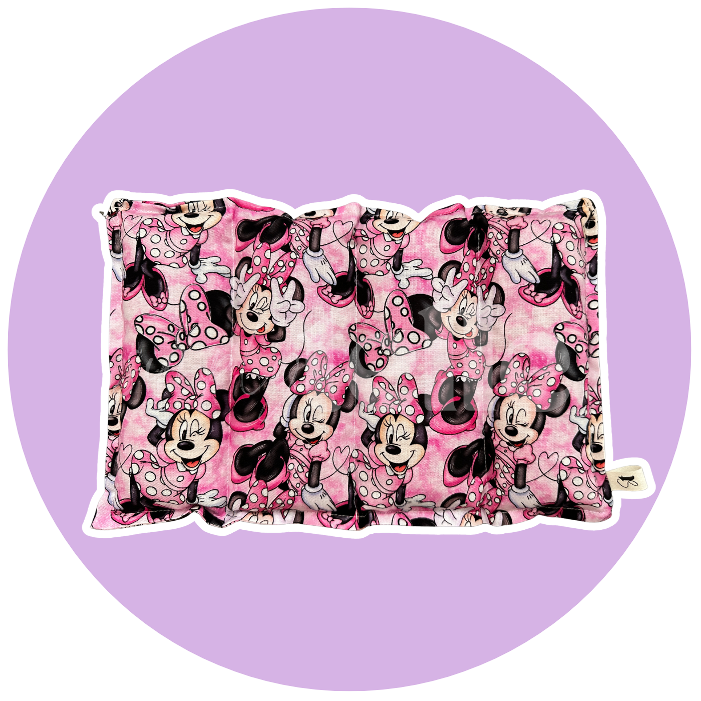 Pink Mouse Girl - Heatpack - Large 4 Pocket