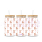 Cutesy Bear & Bow | 16oz Stainless Steel Tumbler Sublimated