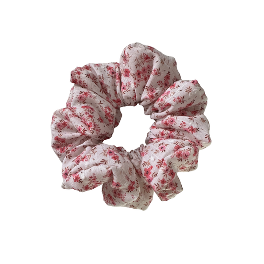 Pink Japendy Floral - XL Scrunchie