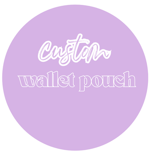 Custom - Coin Card Wallet Pouch