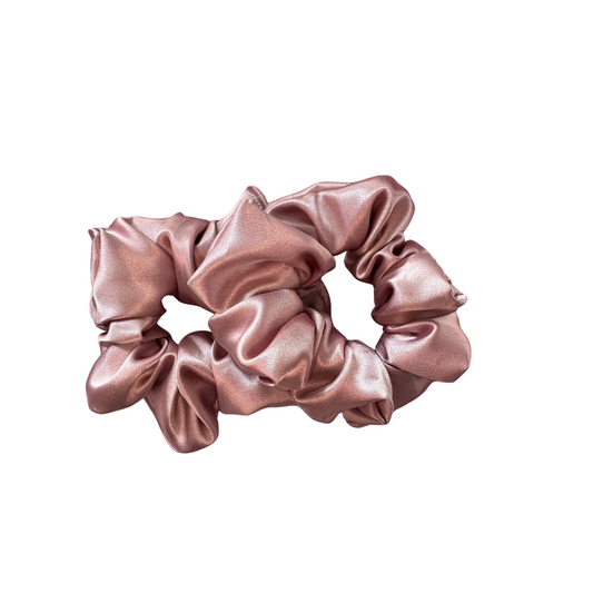 Dusty Pink Satin 2 Pack - Everday Scrunchie